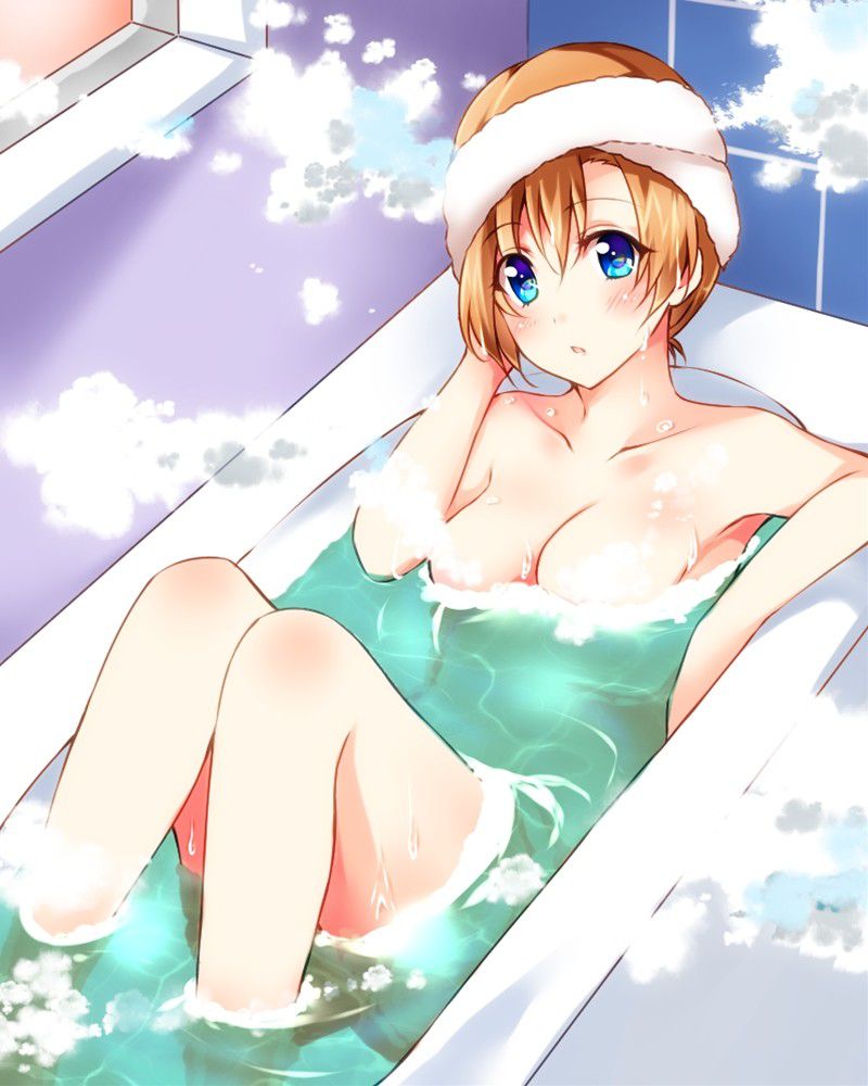 Two-dimensional erotic image of a girl in a bath who wants to peek secretly 20