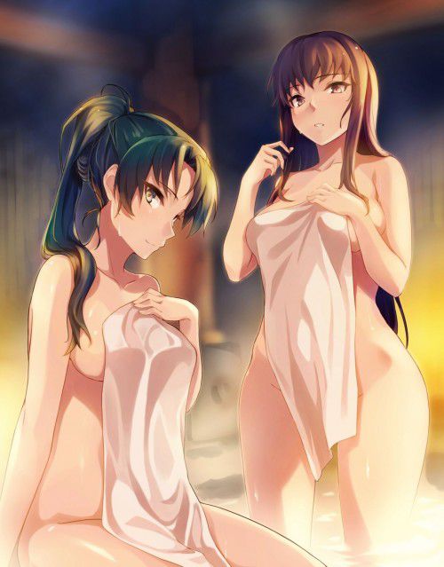 Erotic image of a girl taking a bath who wants to enter together and do lewd things 1