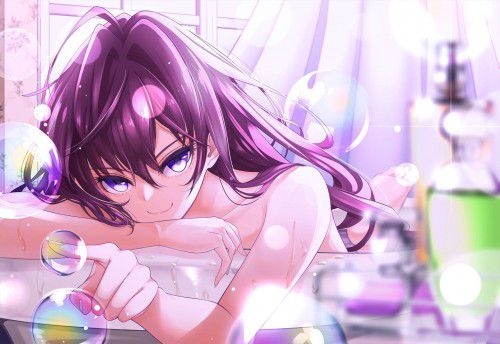 Erotic image of a girl taking a bath who wants to enter together and do lewd things 28