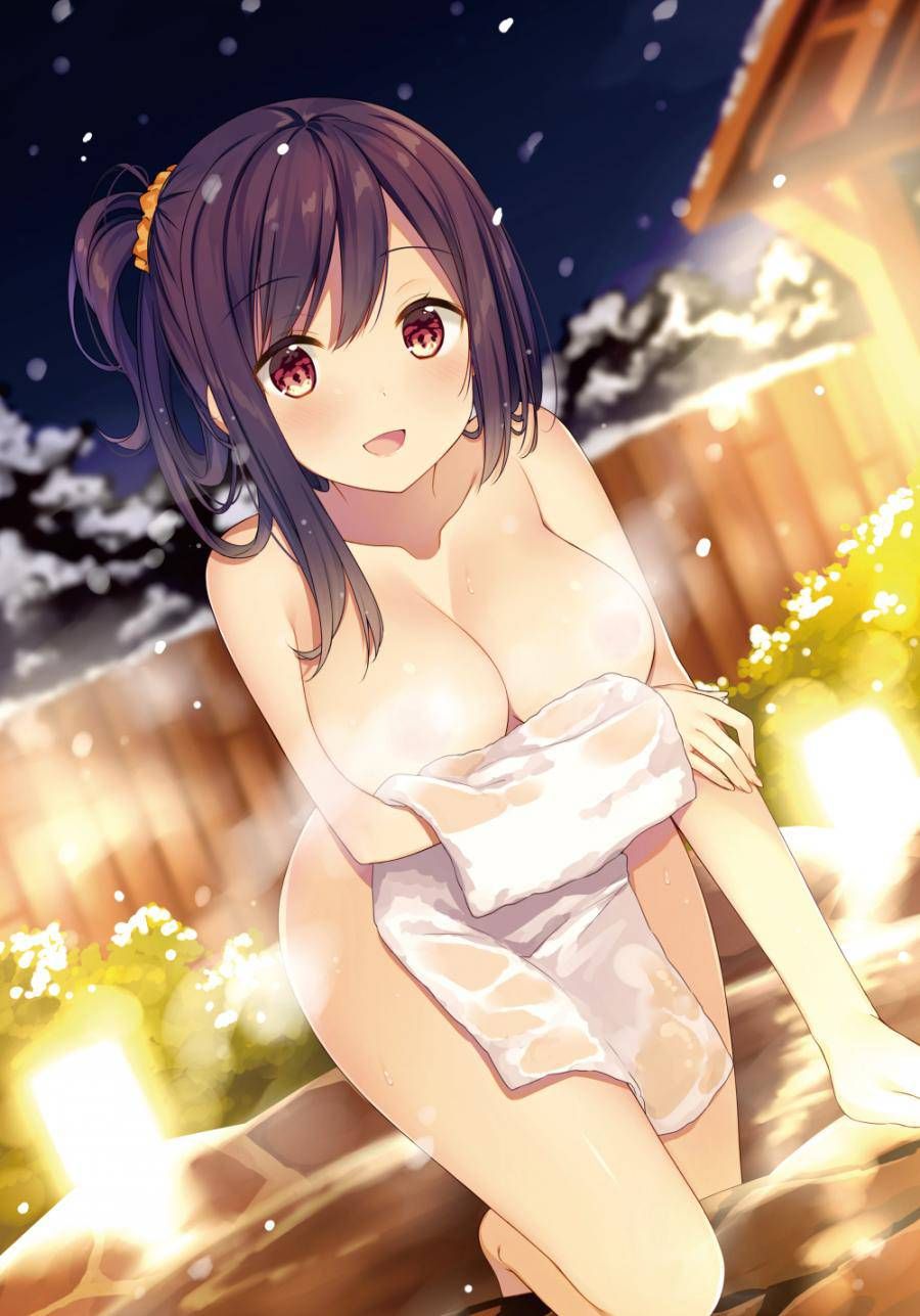 It's getting warmer and watch out for long baths! 2D erotic image of girl in bath 13