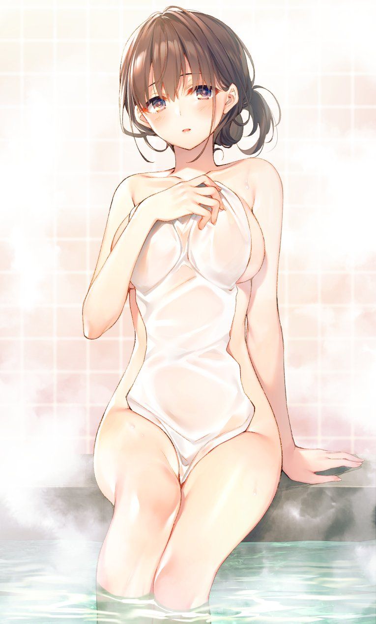 It's getting warmer and watch out for long baths! 2D erotic image of girl in bath 15