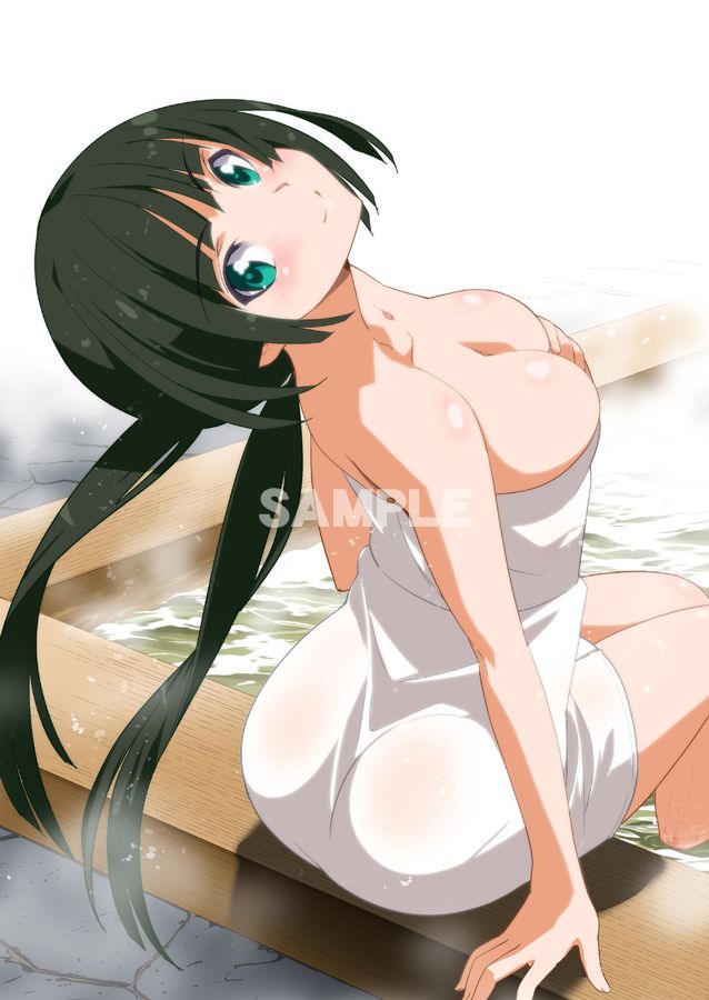 It's getting warmer and watch out for long baths! 2D erotic image of girl in bath 32