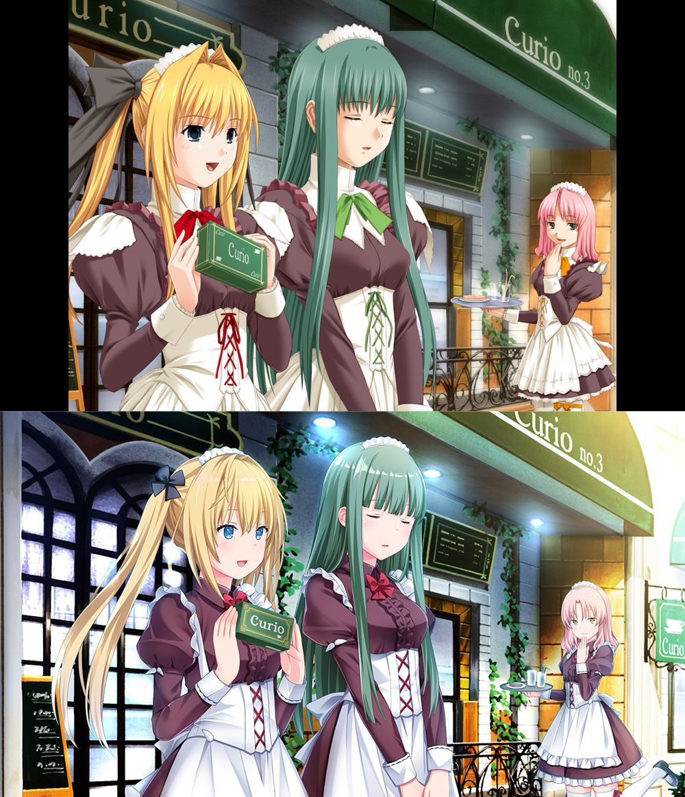 [Image] remake version of masterpiece Eroge [Parfait], the image compared to the previous version is here 3