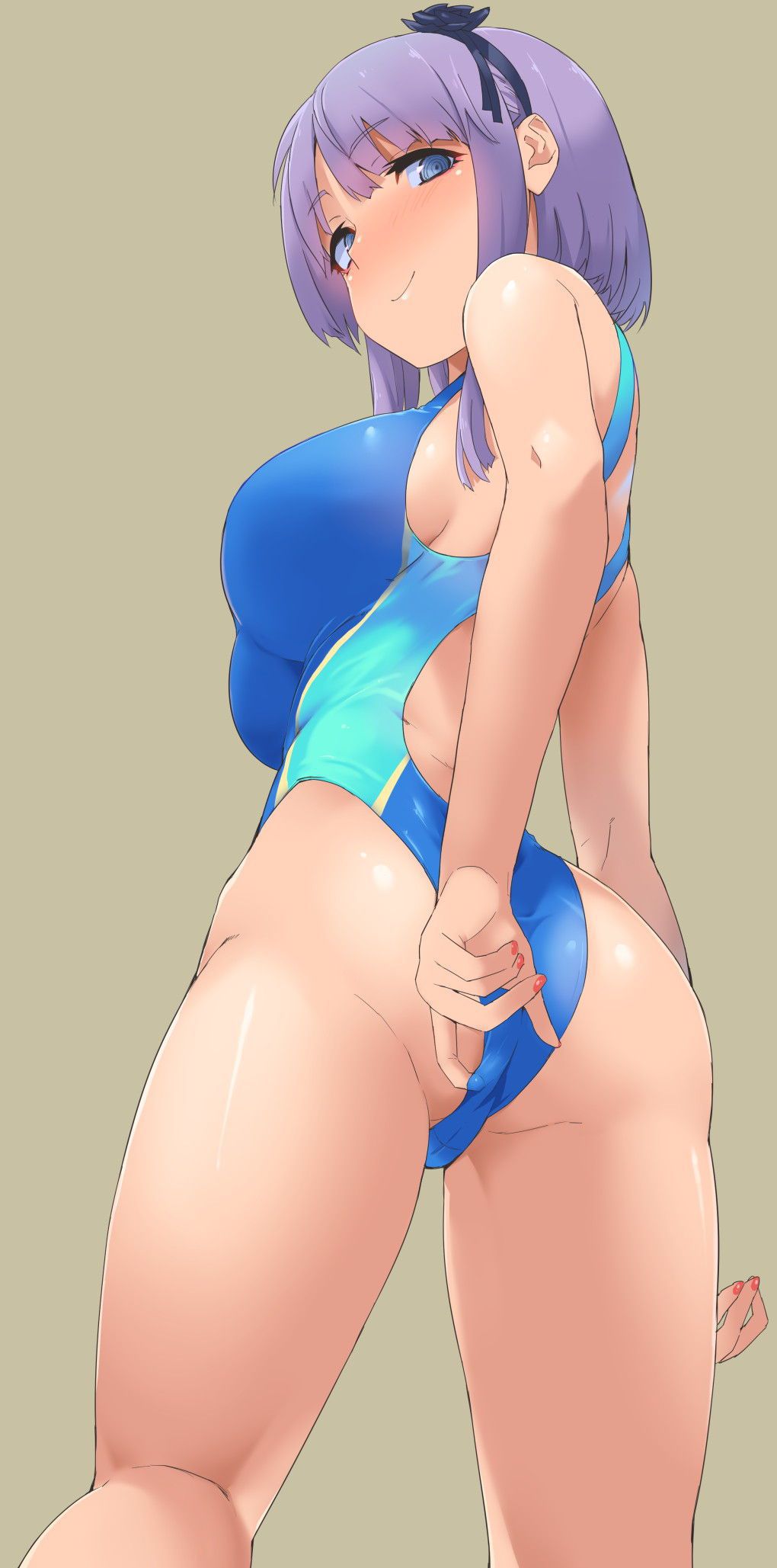 [Swimming swimsuit] beautiful girl image of the swimming swimsuit that a body line comes out just by wearing it Part 26 19