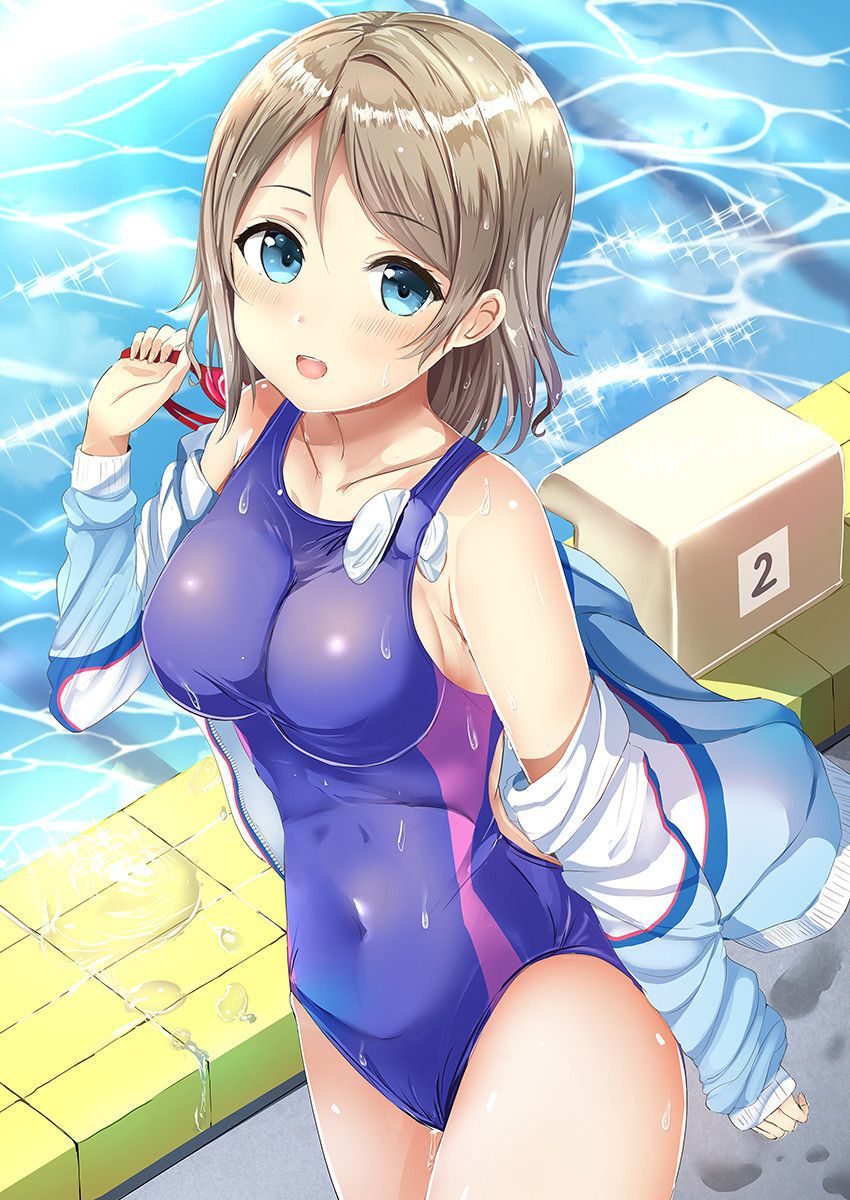 [Swimming swimsuit] beautiful girl image of the swimming swimsuit that a body line comes out just by wearing it Part 26 30