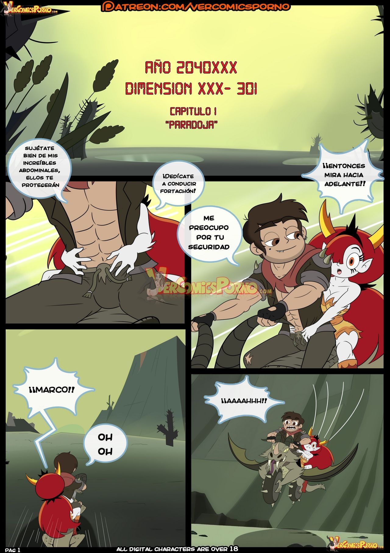 [Croc] Marco vs las fuerzas del tiempo (SVTFOE) [Spanish] [Ongoing] 2