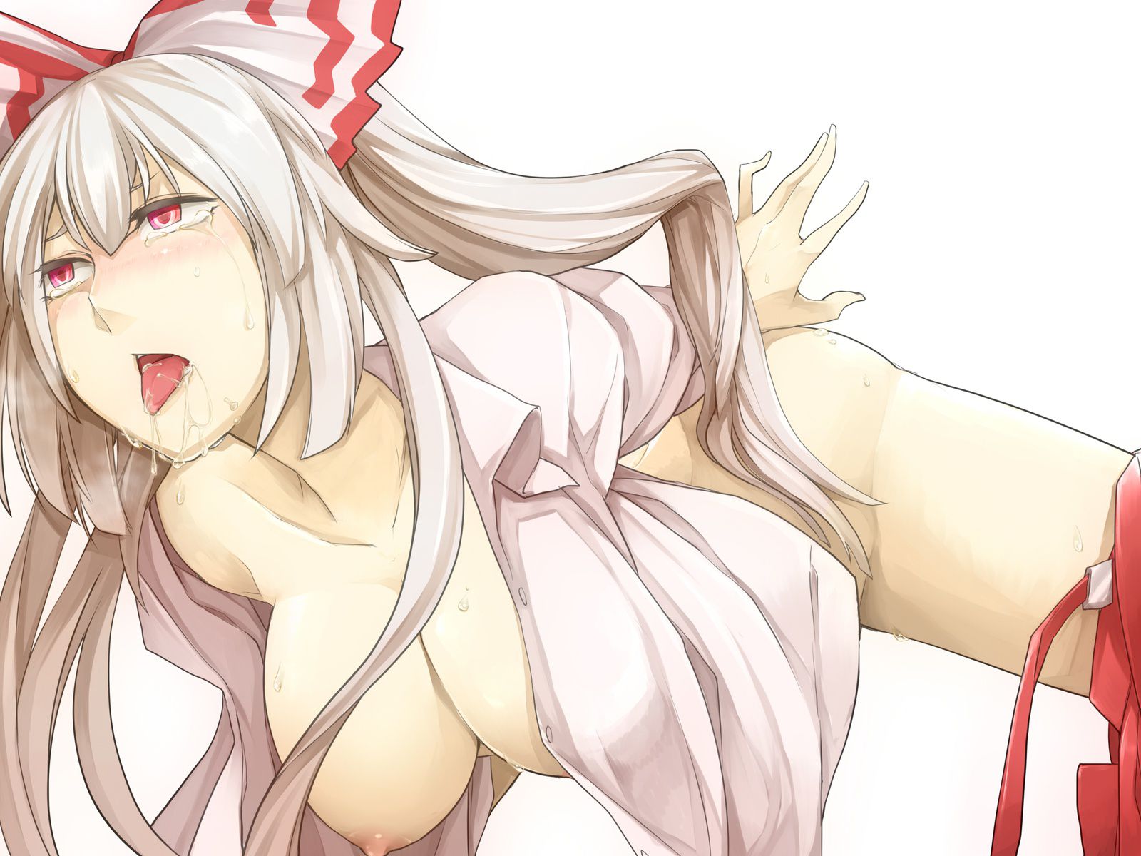 [Touhou Project] Fujiwara Sister Red's Inferno Erotic Image! Part 6 19