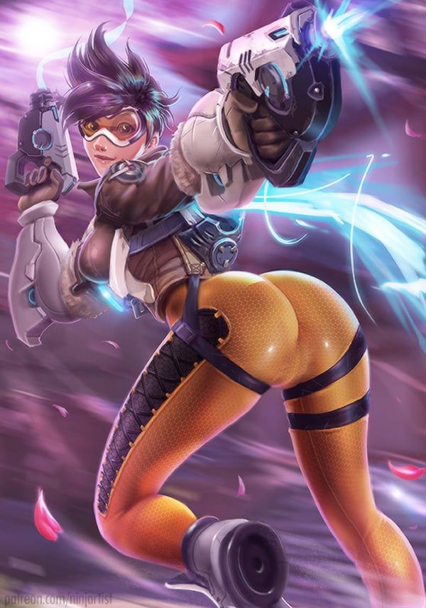 Erotic image of Overwatch [Tracer] 10