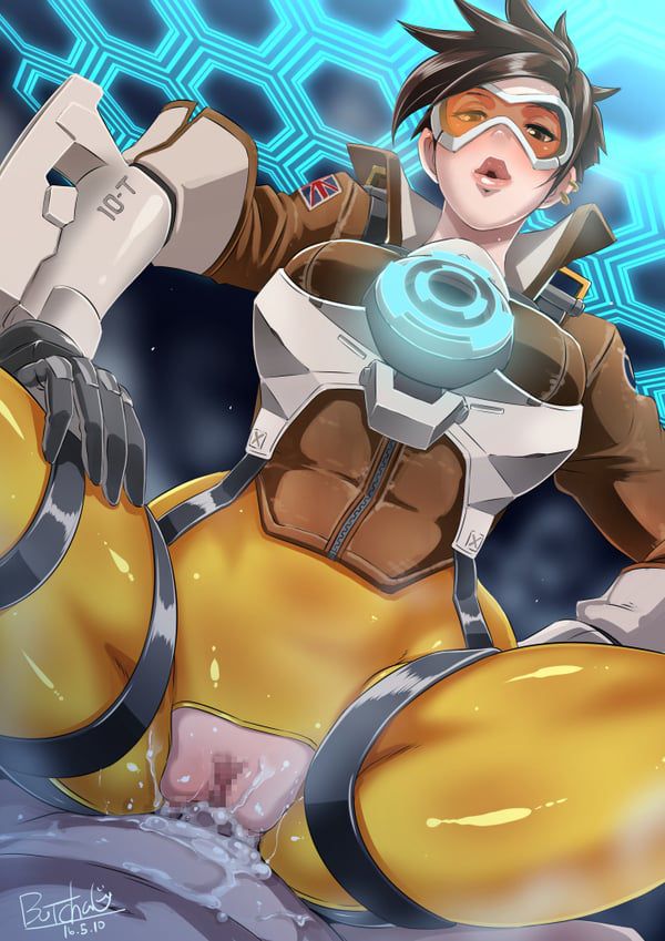Erotic image of Overwatch [Tracer] 9