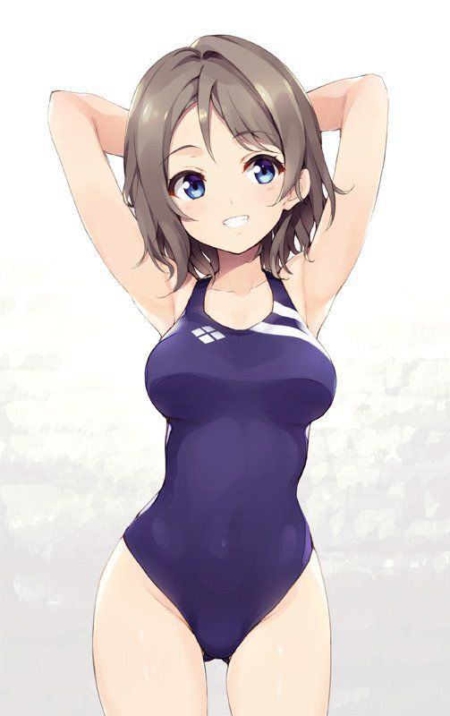[Swimming swimsuit] beautiful girl image of the swimsuit that a body line comes out just by wearing it Part 28 11
