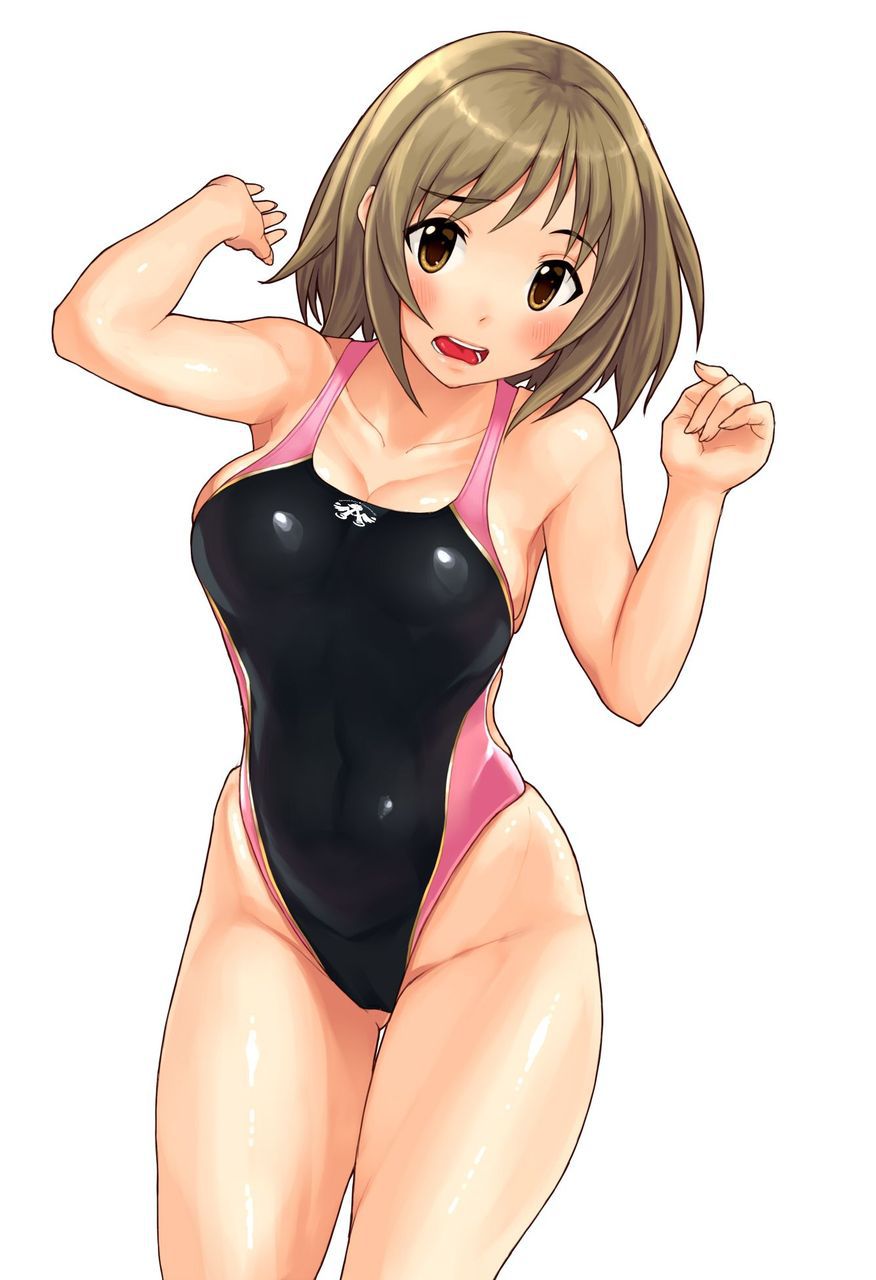 [Swimming swimsuit] beautiful girl image of the swimsuit that a body line comes out just by wearing it Part 28 15