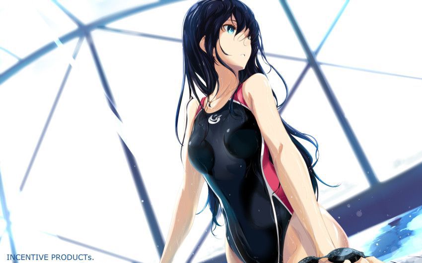 [Swimming swimsuit] beautiful girl image of the swimsuit that a body line comes out just by wearing it Part 28 28