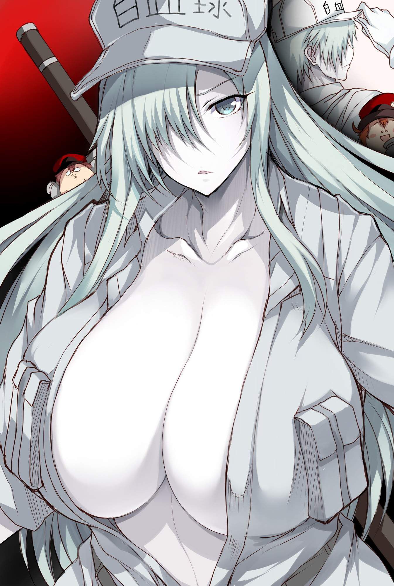 [Working cell BLACK] big and always bloody ...? Erotic images of white blood cells♪ 12