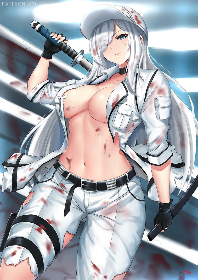 [Working cell BLACK] big and always bloody ...? Erotic images of white blood cells♪ 16
