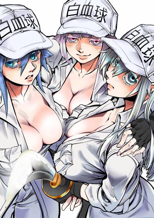 [Working cell BLACK] big and always bloody ...? Erotic images of white blood cells♪ 2