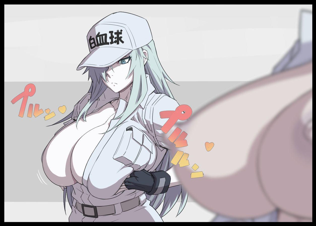 [Working cell BLACK] big and always bloody ...? Erotic images of white blood cells♪ 29