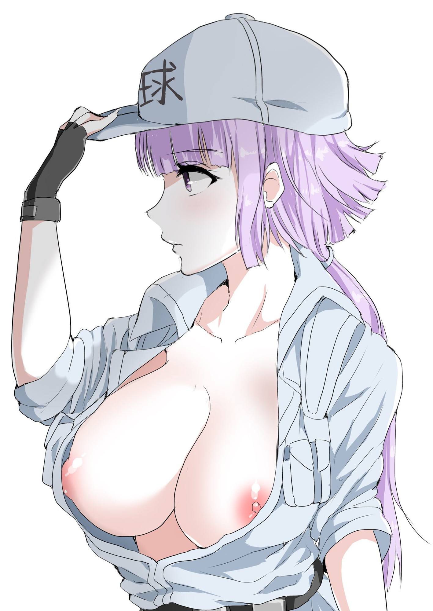 [Working cell BLACK] big and always bloody ...? Erotic images of white blood cells♪ 30