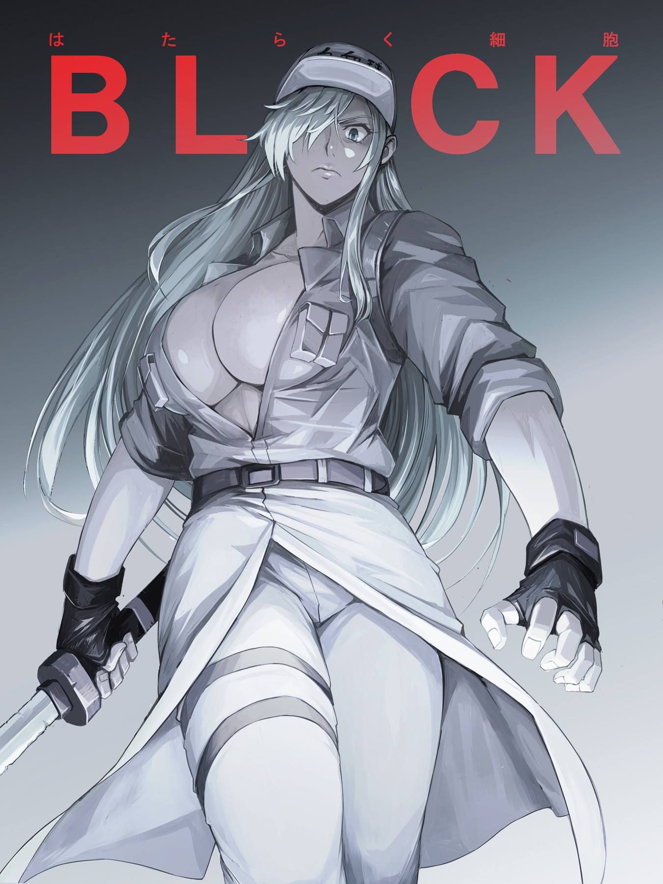 [Working cell BLACK] big and always bloody ...? Erotic images of white blood cells♪ 36