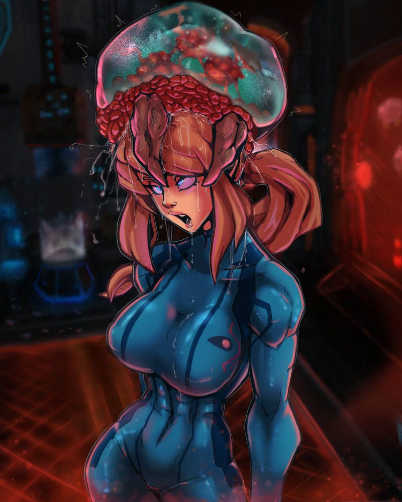 [Reliusmax] Samus Aran and a Metroid (Metroid) 2