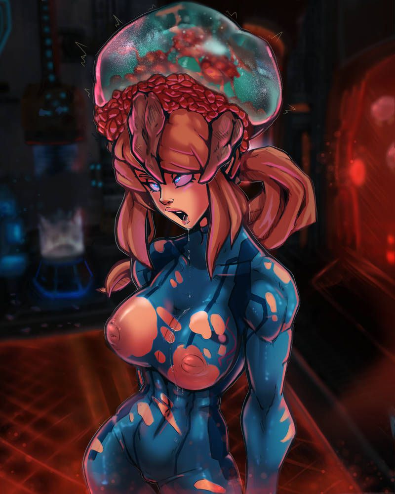 [Reliusmax] Samus Aran and a Metroid (Metroid) 4