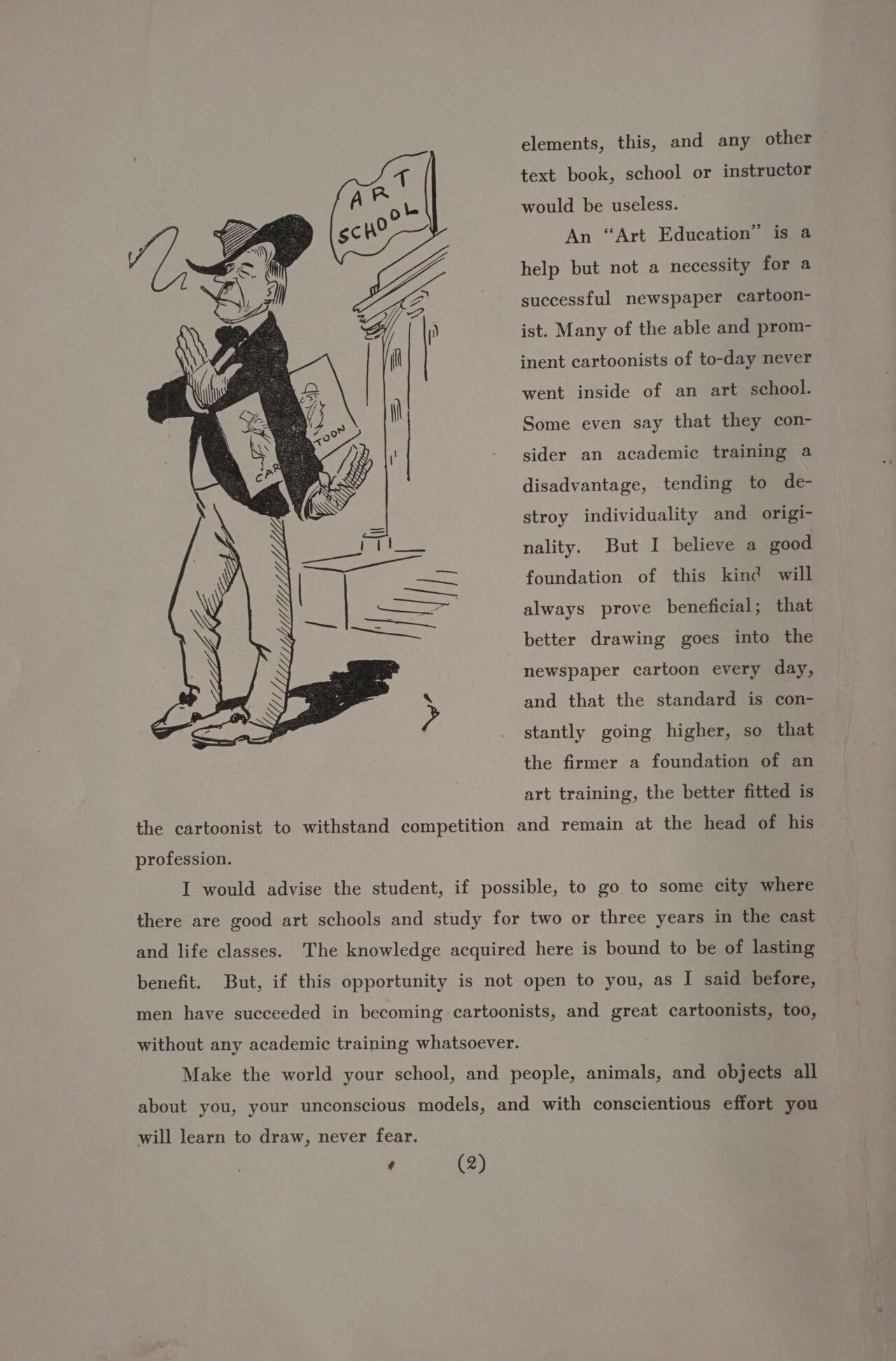 [Alfred West Brewerton] Drawing for newspapers [English] 13