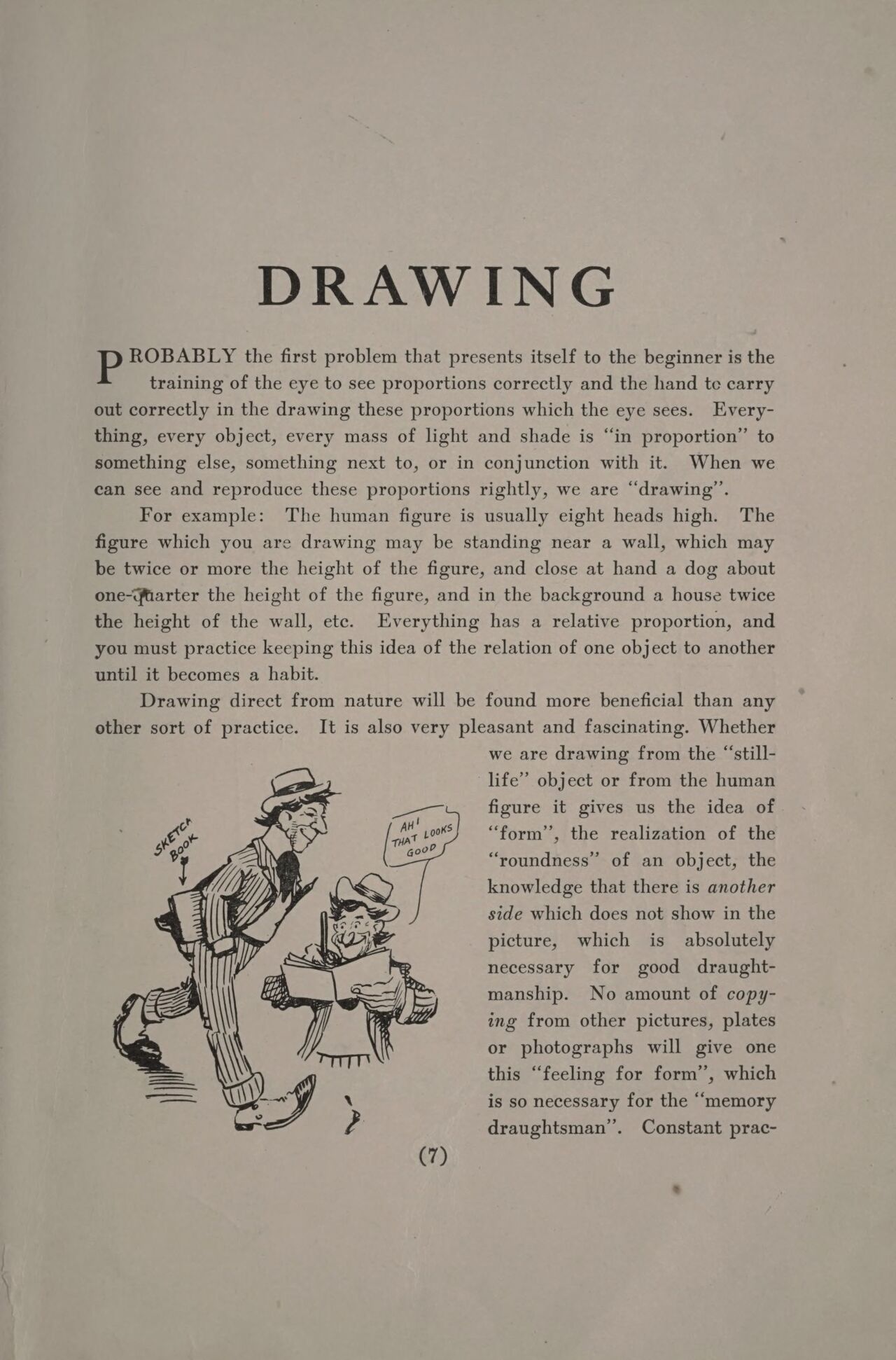 [Alfred West Brewerton] Drawing for newspapers [English] 18