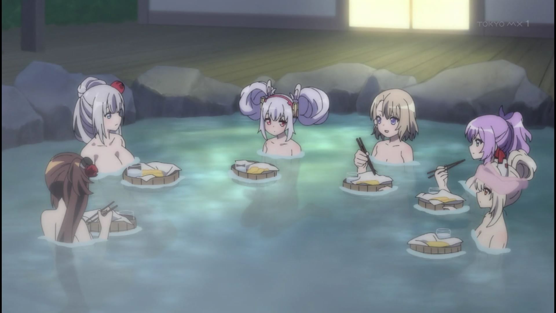 Anime "Azur Lane, 2010! Erotic scenes such as in erotic hot spring times in 10 stories 24