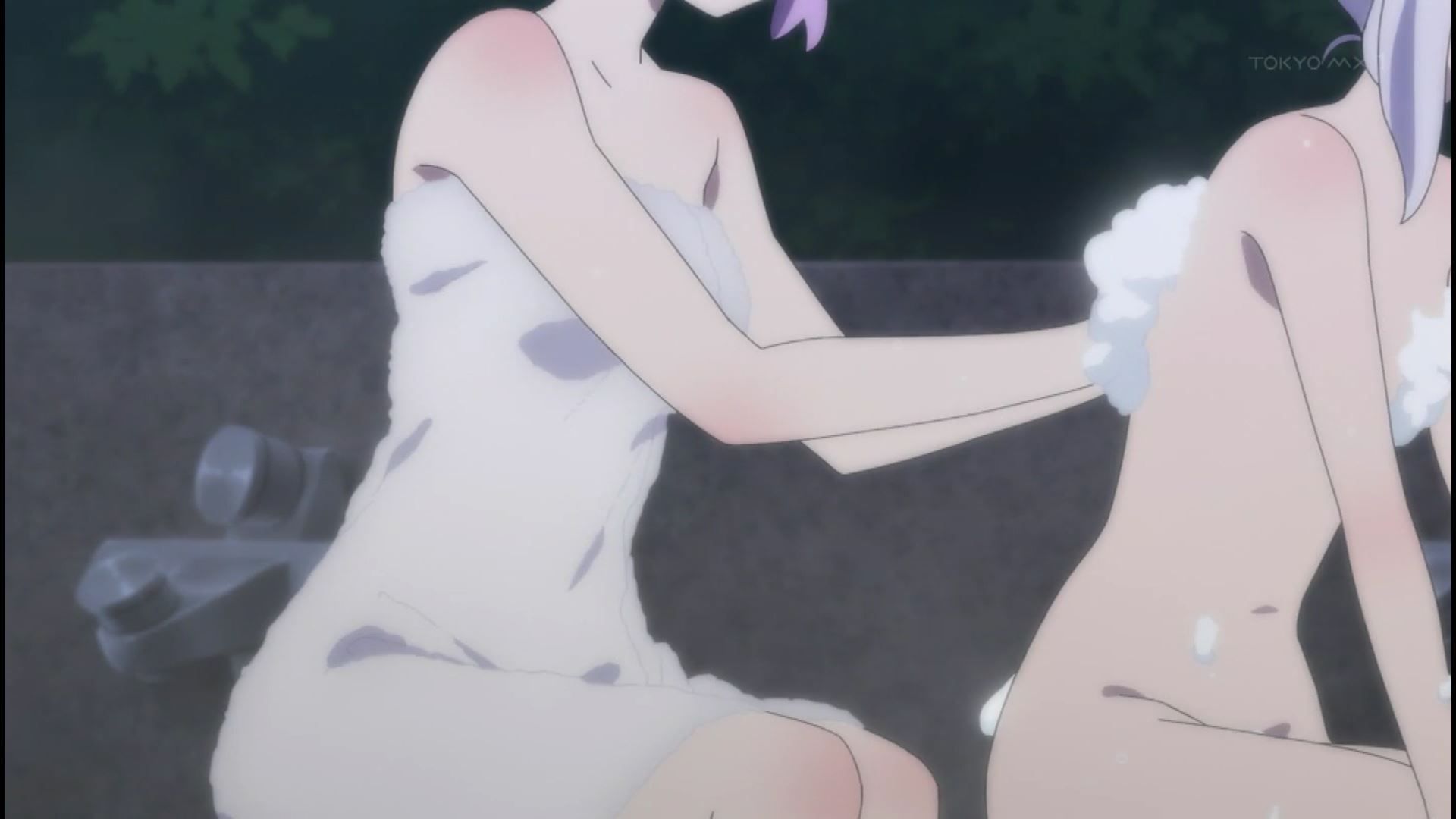 Anime "Azur Lane, 2010! Erotic scenes such as in erotic hot spring times in 10 stories 9