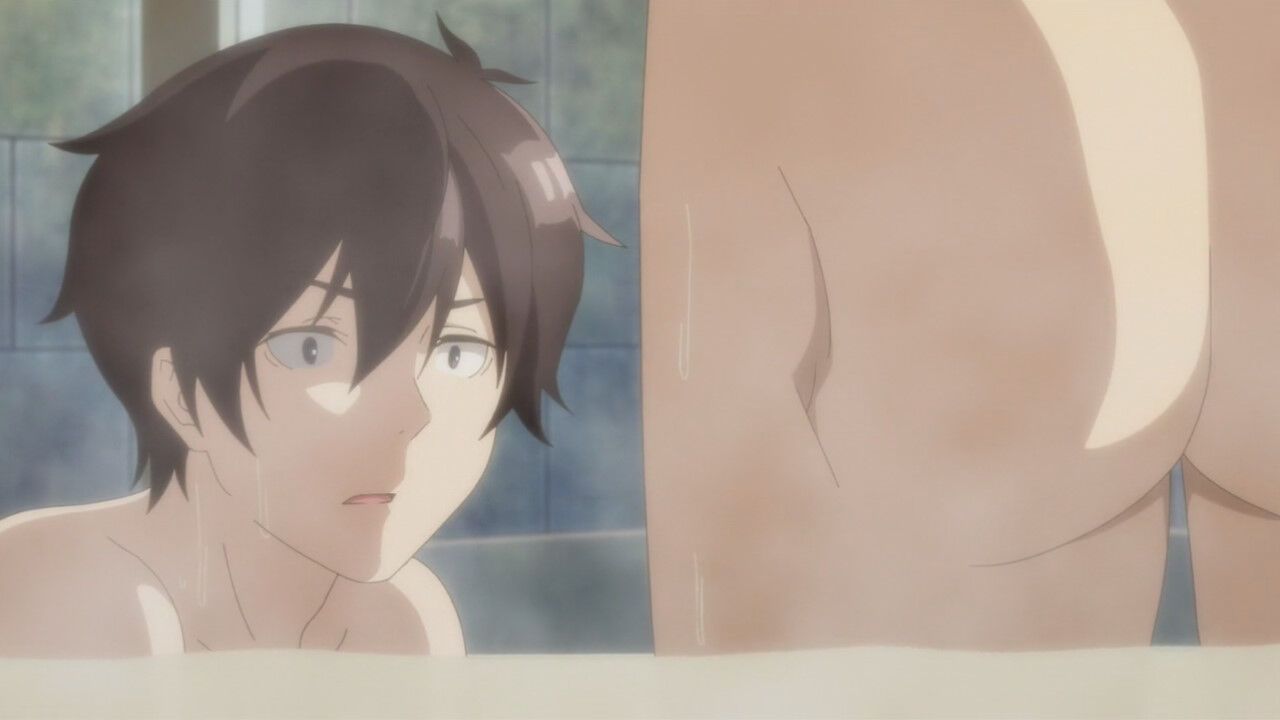 [Milk erotic] [weak character Tomozaki-kun] 10 stories impression. The female body bath scene is too !!!! 10