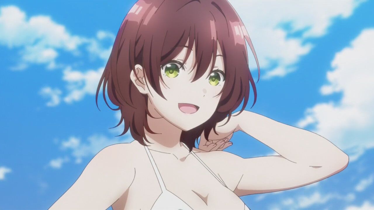 [Milk erotic] [weak character Tomozaki-kun] 10 stories impression. The female body bath scene is too !!!! 7