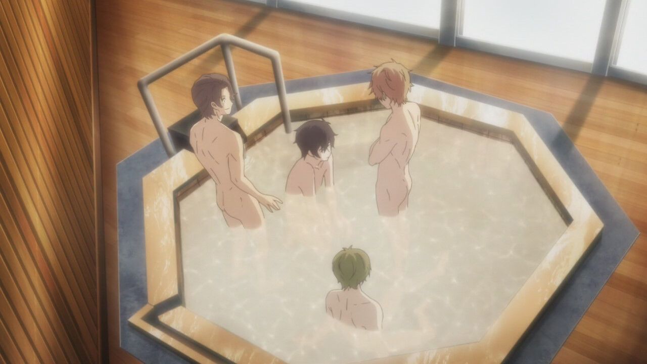 [Milk erotic] [weak character Tomozaki-kun] 10 stories impression. The female body bath scene is too !!!! 9