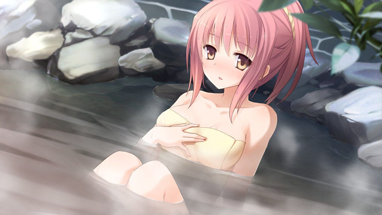 Do you take a bath by your back? Two of you? Two-dimensional erotic image of a girl in the input that does not change to be naked and echi in any case 47