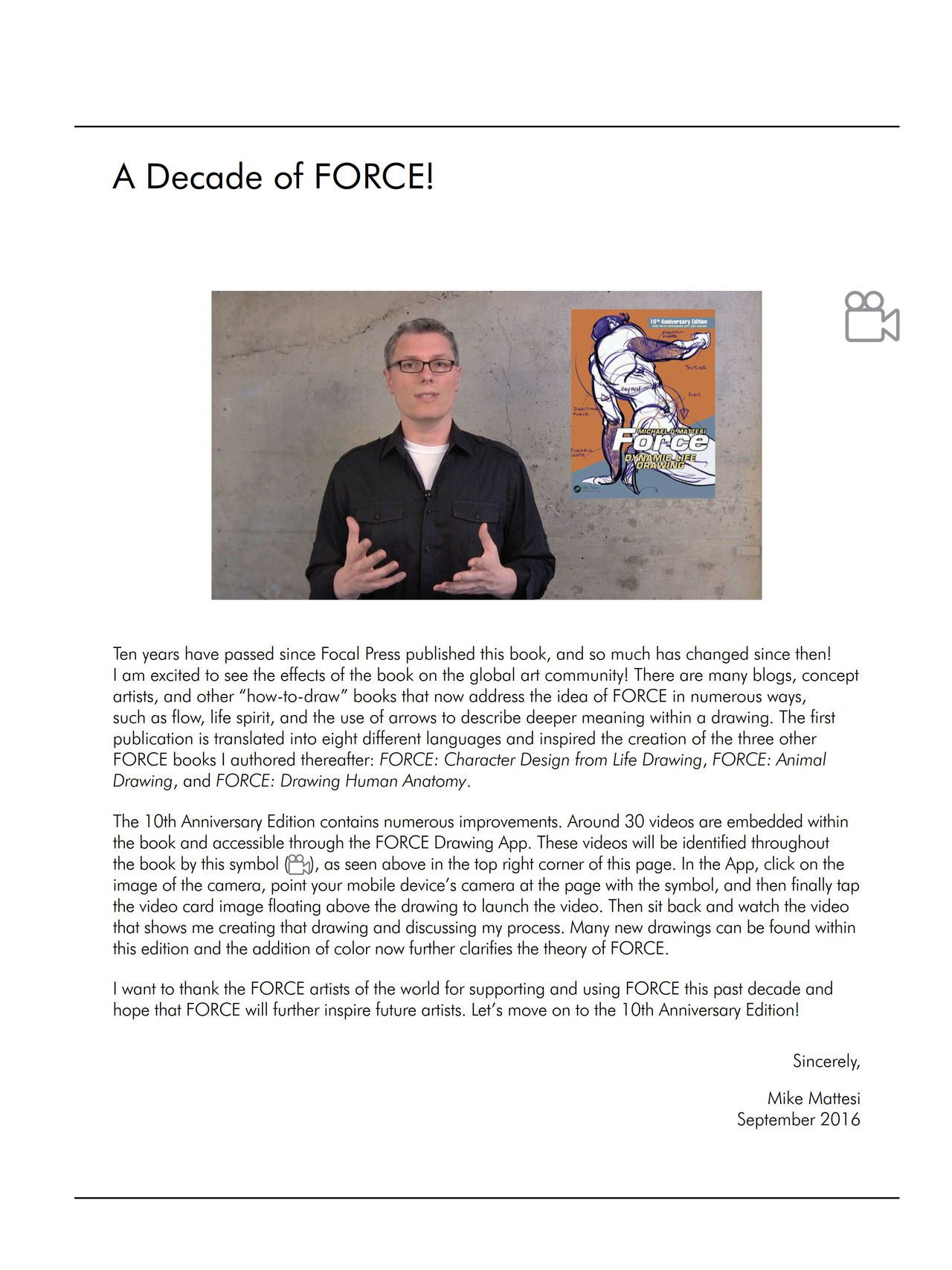 FORCE Dynamic Life Drawing 10th Anniversary Edition - Michael D. Mattesi [Digital] 10
