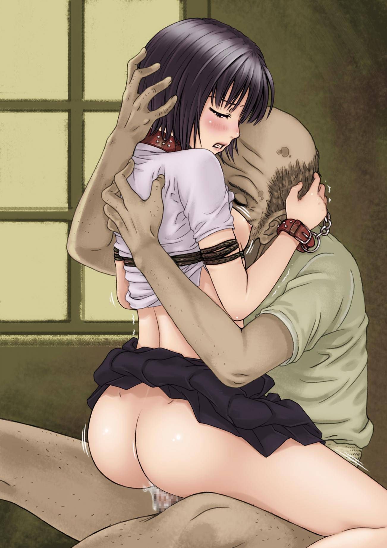 Rape two-dimensional erotic image that the girl who is insulted and the is used as onaho is too cute 4