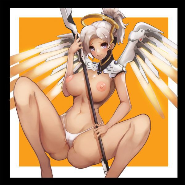 Erotic image I tried to collect the image of cute Mercy, but it's too erotic ... (Overwatch) 24