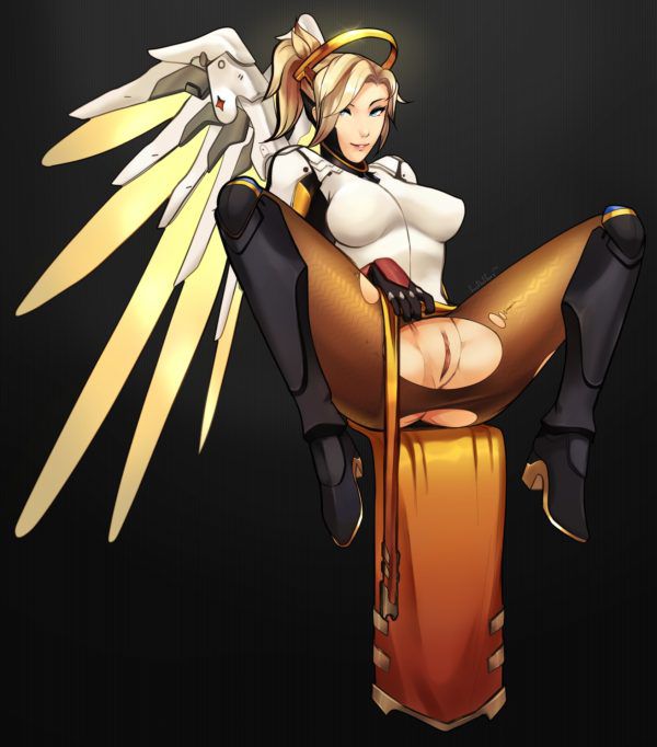 Erotic image I tried to collect the image of cute Mercy, but it's too erotic ... (Overwatch) 36