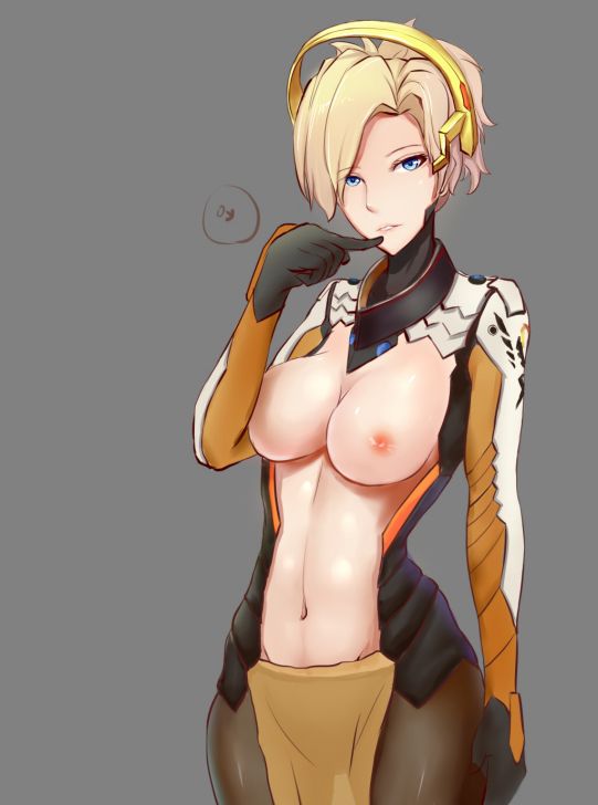 Erotic image I tried to collect the image of cute Mercy, but it's too erotic ... (Overwatch) 5