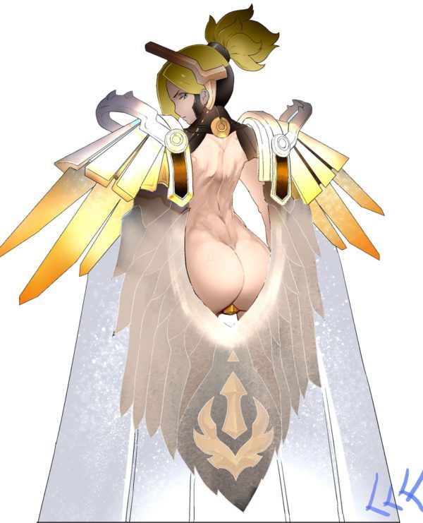 Erotic image I tried to collect the image of cute Mercy, but it's too erotic ... (Overwatch) 9