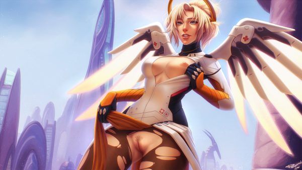 Mercy's as much as you like as much as you like secondary erotic images [Overwatch] 26