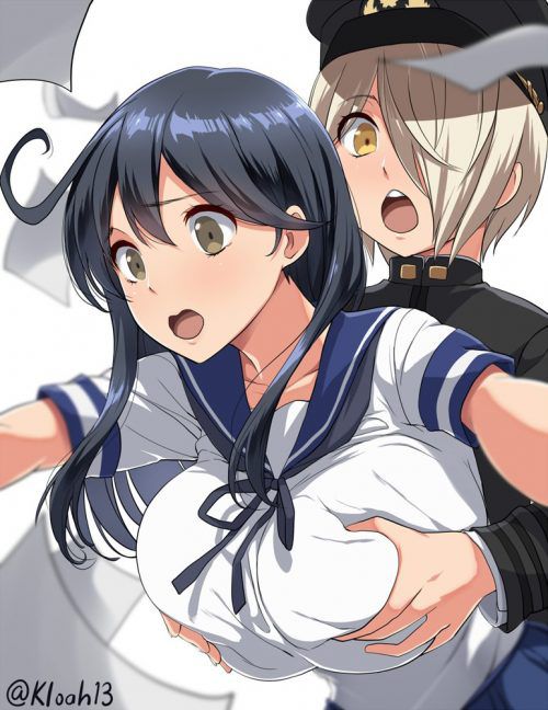 Erotic anime summary Erotic images of busty beautiful girls and beautiful girls who are rubbing their from behind [50 pieces] 41