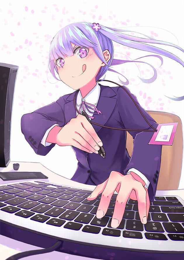 【NEW GAME!】 Ryofu Aoba's hair-out secondary erotic image summary 11