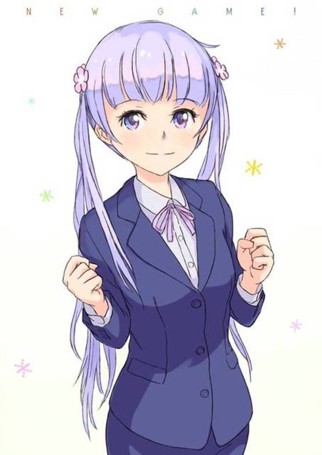 【NEW GAME!】 Ryofu Aoba's hair-out secondary erotic image summary 12