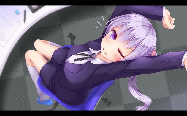 【NEW GAME!】 Ryofu Aoba's hair-out secondary erotic image summary 14