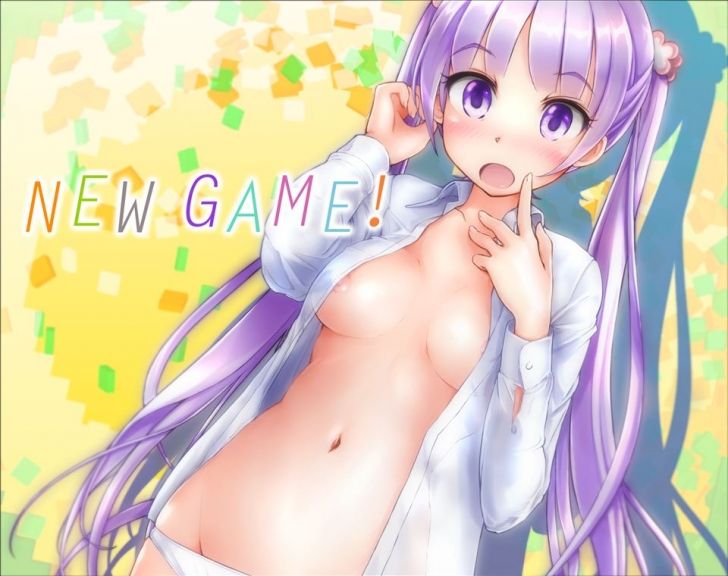 【NEW GAME!】 Ryofu Aoba's hair-out secondary erotic image summary 18
