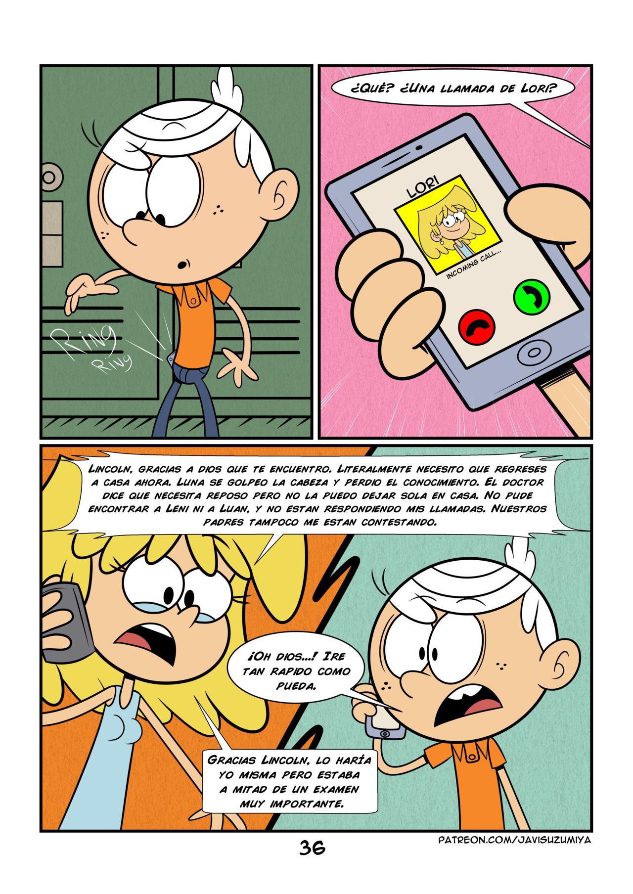 [JaviSuzumiya] It's (Not) Your Fault (The Loud House) [Spanish] [Ongoing] 43