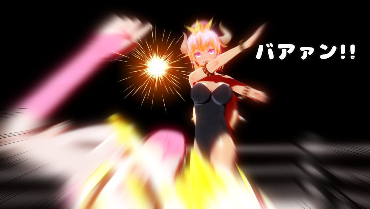 [Tomii] Peach Hime vs Koopa Hime [とみー] ピーチ姫vsクッパ姫 5