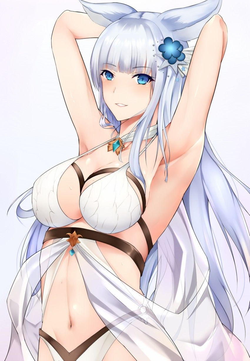 【Granblue Fantasy】High-quality erotic images that can be used as Korwa wallpaper (PC/ smartphone) 16