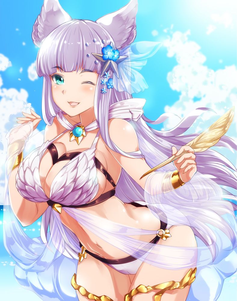 【Granblue Fantasy】High-quality erotic images that can be used as Korwa wallpaper (PC/ smartphone) 30