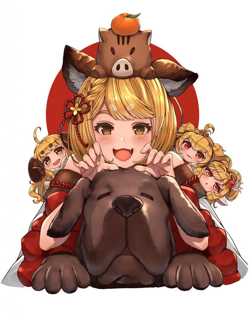 Moe Illustration of Granblue Fantasy 16