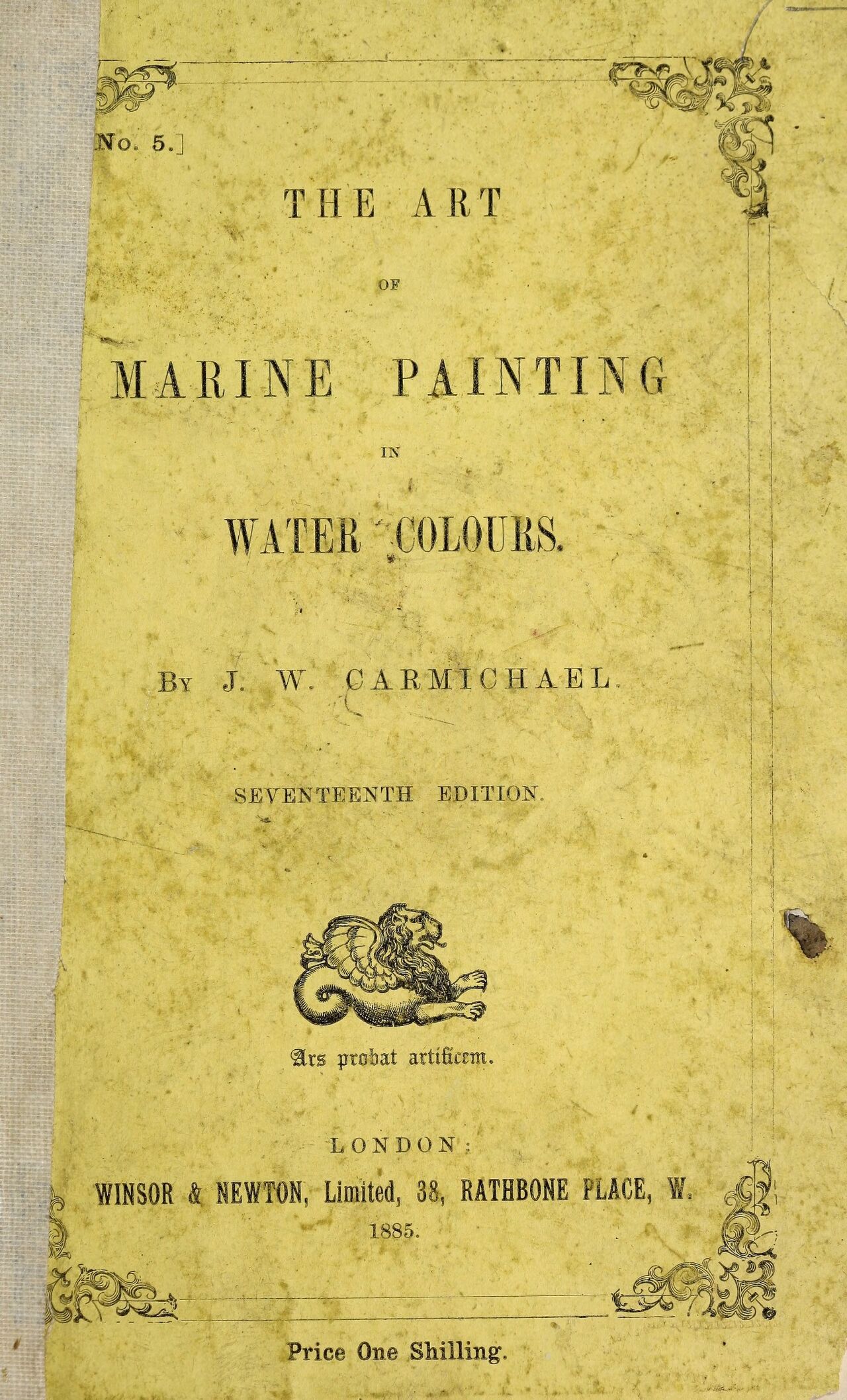 [John Wilson Carmichael] The art of marine painting in water-colours [English] 4